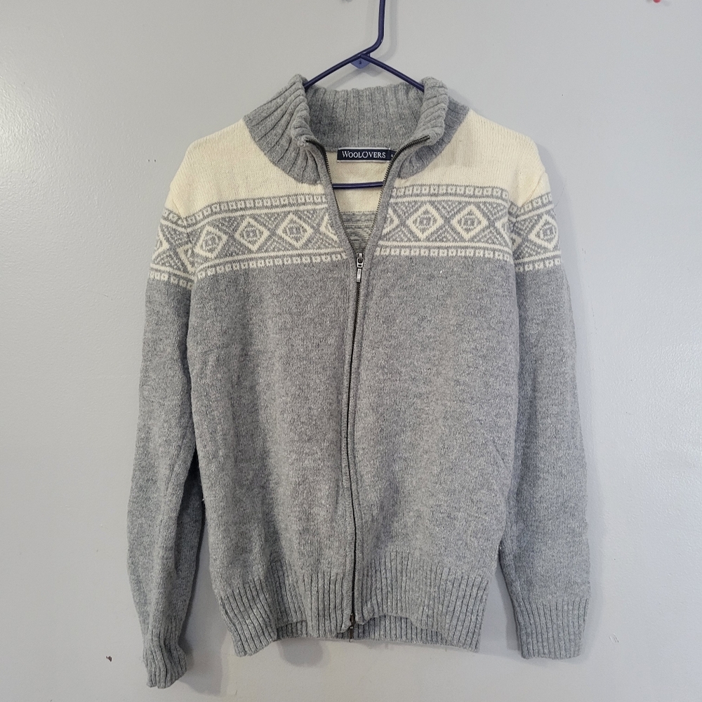 Woolovers Womens Zip-Up Sweater